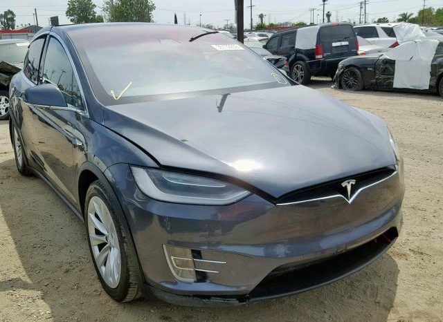 2017 TESLA MODEL X full